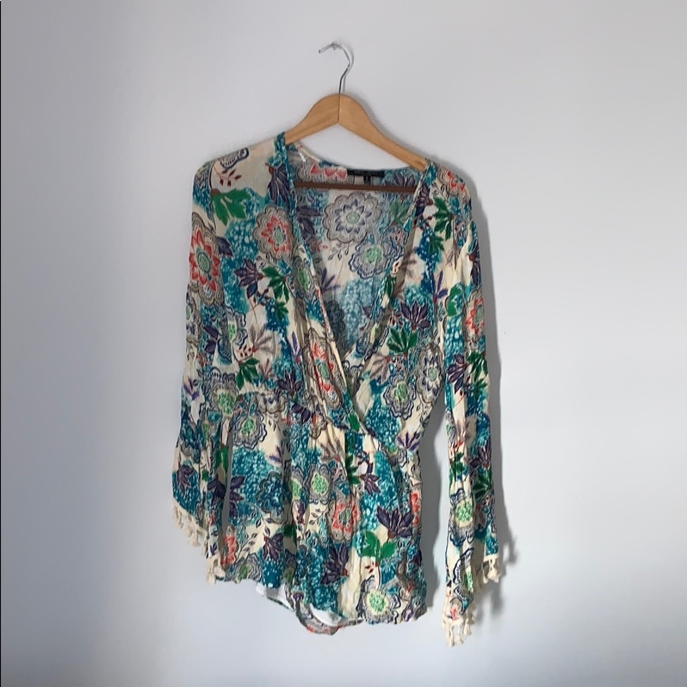 Beautiful floral romper NEVER WORN